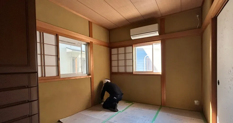 大阪府泉南市A様邸の「和室が一気に明るく！」
